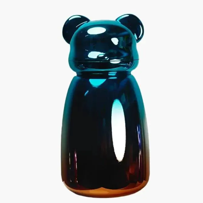 Gradient Bear Shaped Steel Bottle (460 ml)