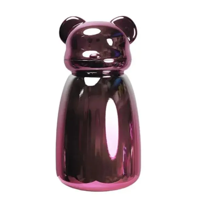 Gradient Bear Shaped Steel Bottle (460 ml)