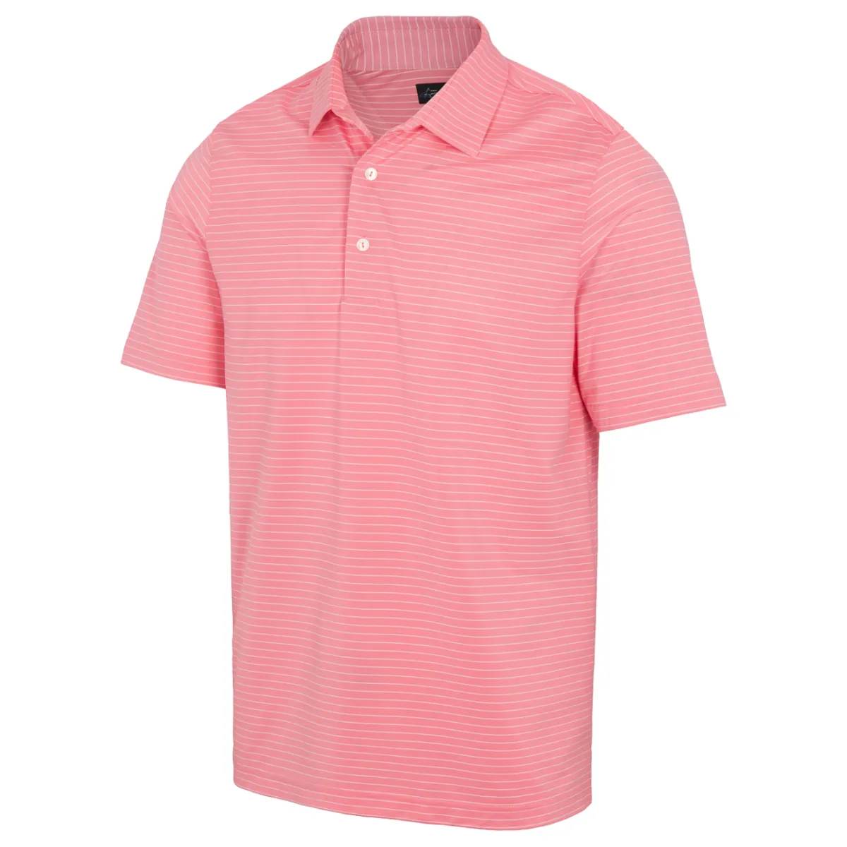 Greg Norman Freedom Micro Pique Feeder Stripe Polo  (US Size)