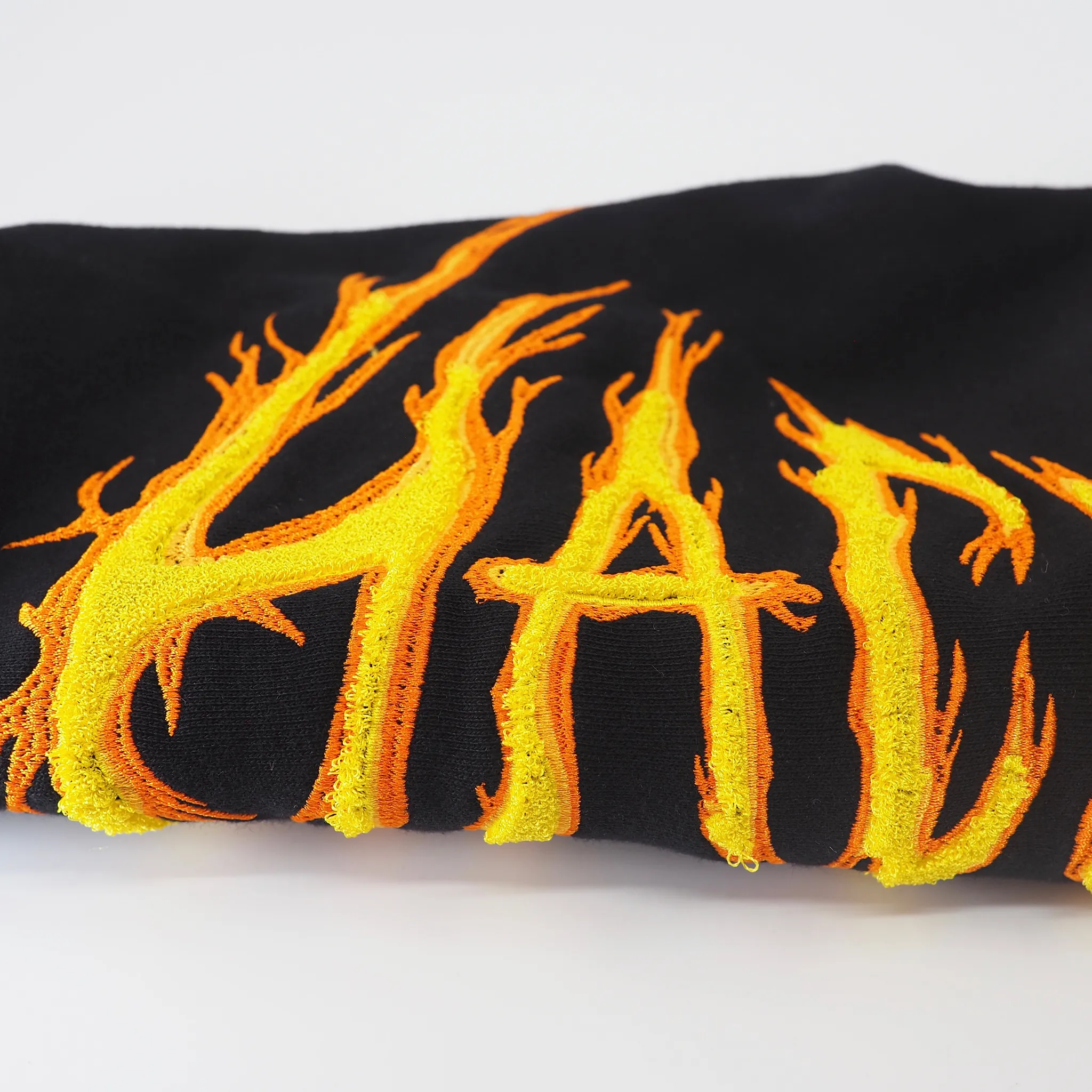 HAC ON FIRE HOODIE BLACK