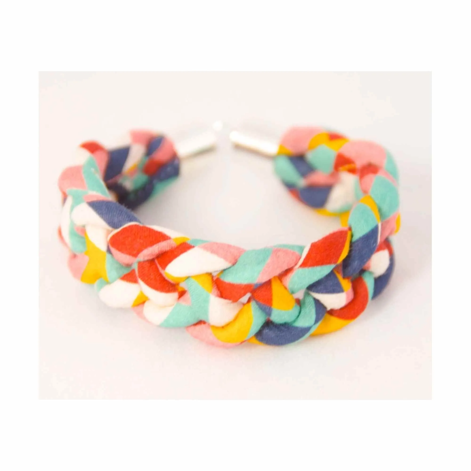 Harlequin Braided Bangle