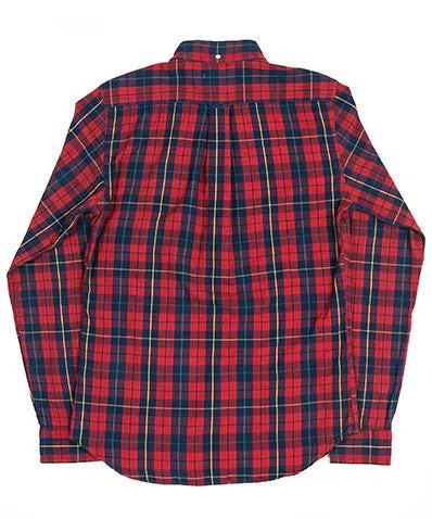 Indigo Oxford Check Shirt