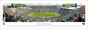 Jacksonville Jaguars TIAA Bank Field Gameday Panoramic Poster Print - Blakeway Worldwide