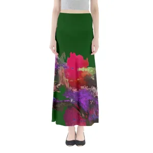 JARDINES Full Length Maxi Skirt