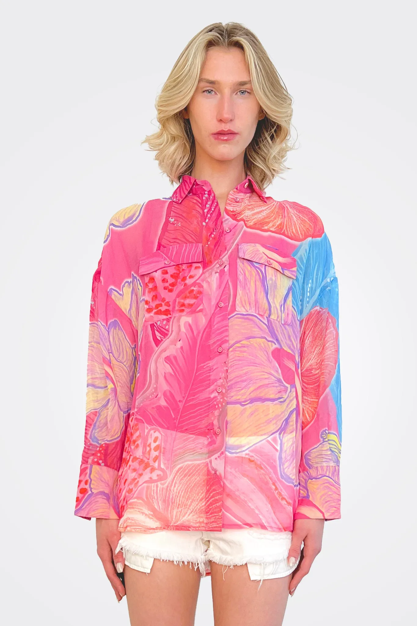 Juno Blouse - Pink