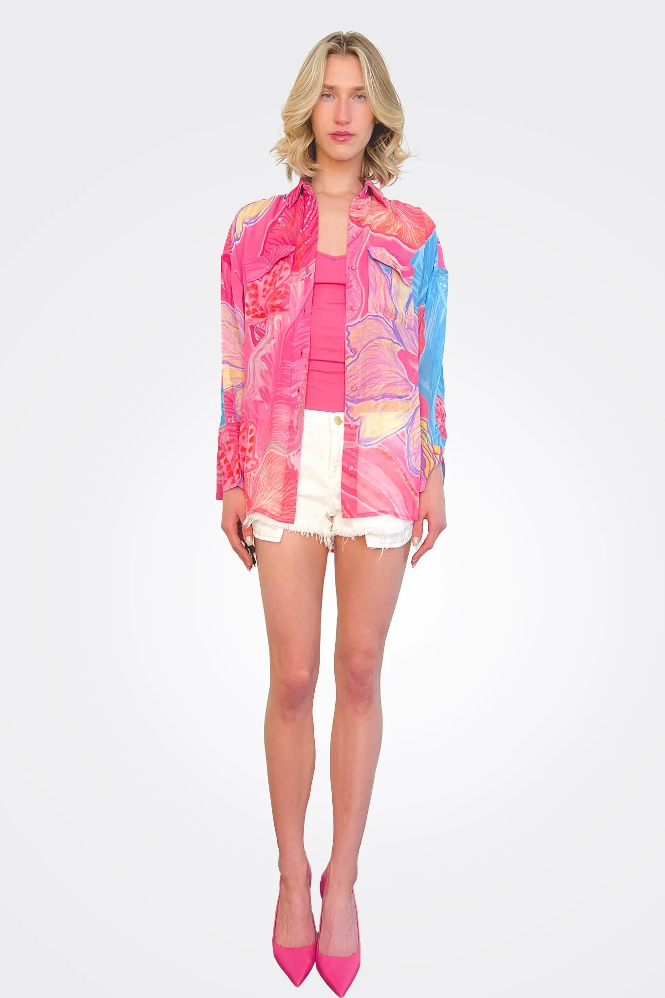 Juno Blouse - Pink