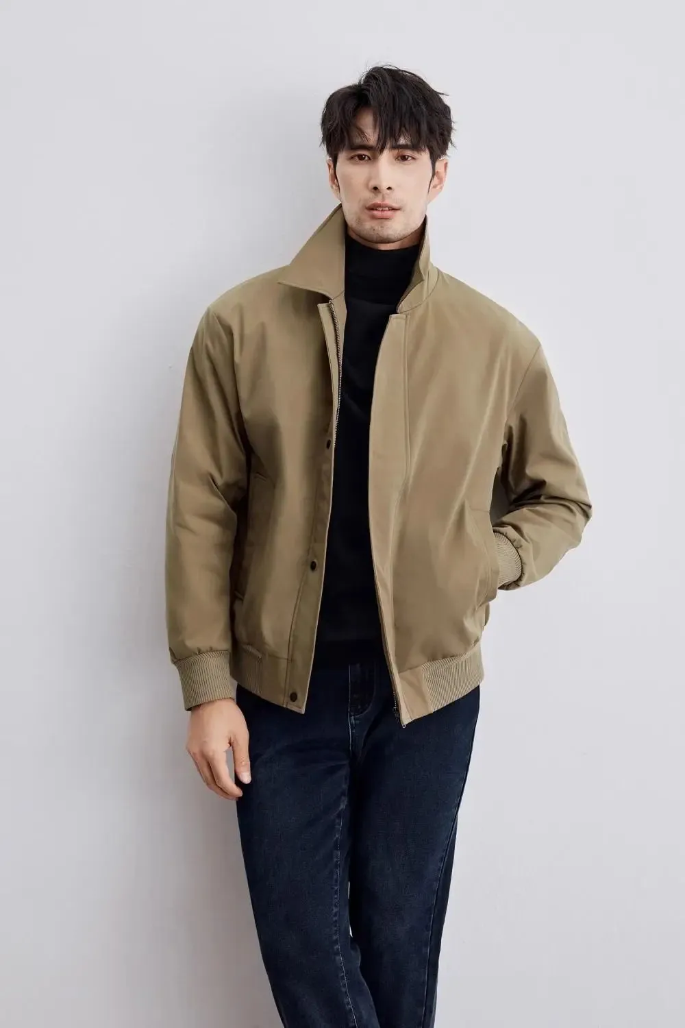 Korean bomber winter jacket