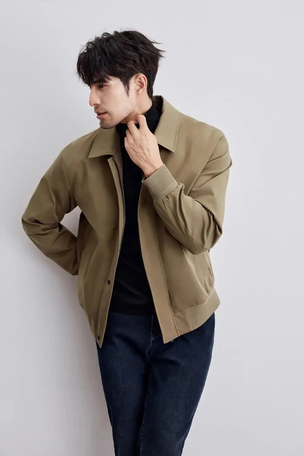 Korean bomber winter jacket