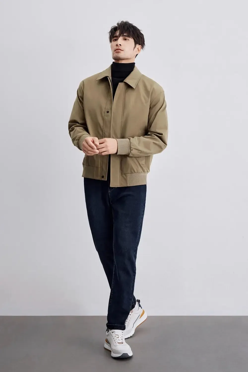 Korean bomber winter jacket