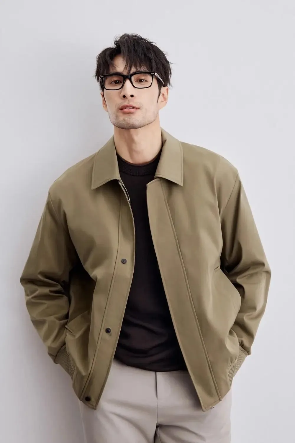 Korean bomber winter jacket