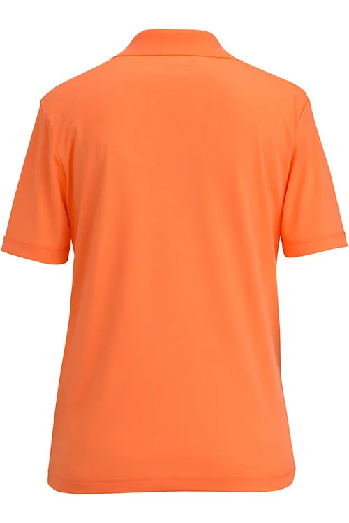 Ladies' High Visibility Orange Snag-Proof Polo