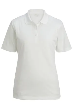 Ladies' White Snag-Proof Polo