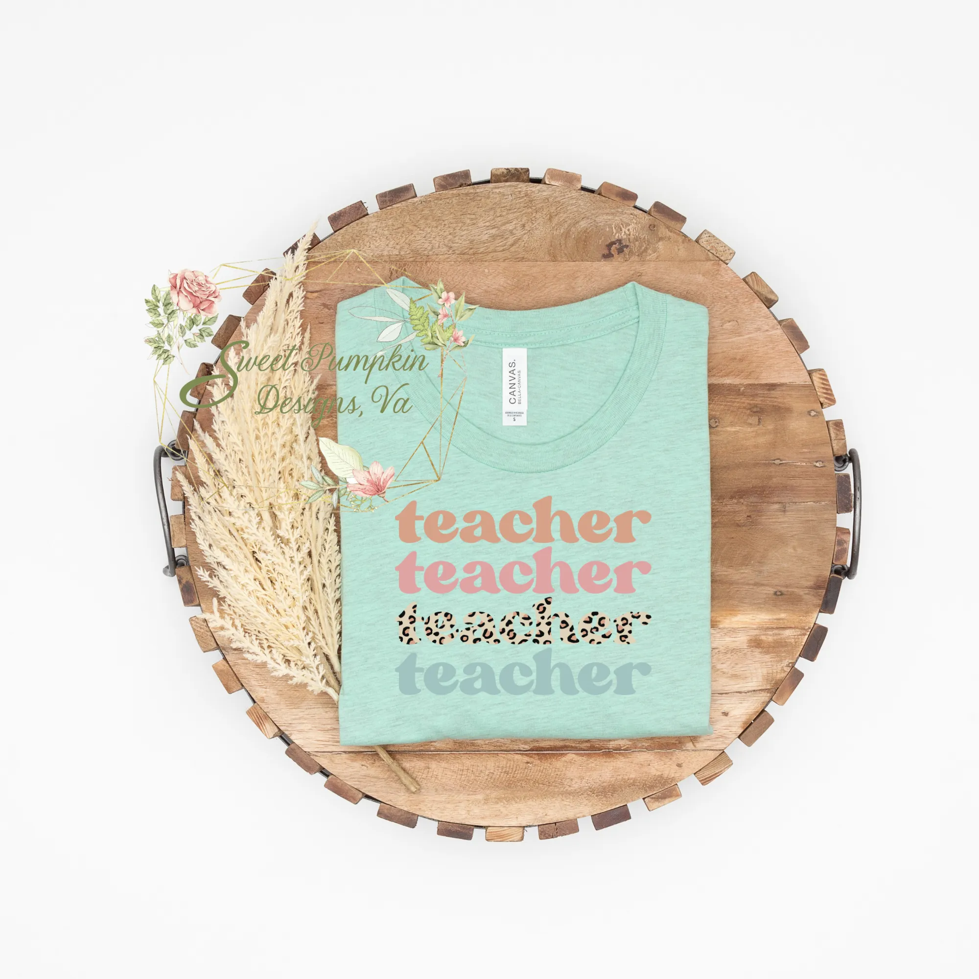 Leopard Print Teacher Shirt