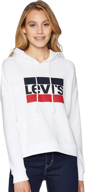 Levi's Women's Graphic Track Hoodie Sweatshirt