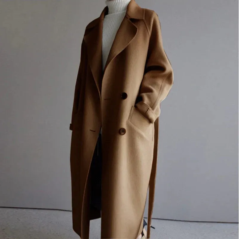 Loise - Long wool coat