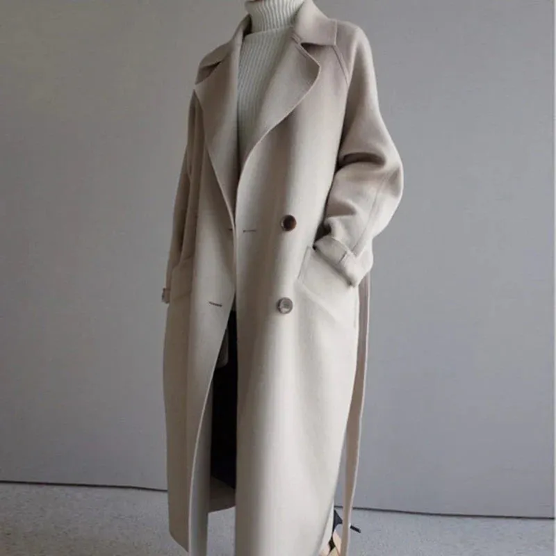 Loise - Long wool coat