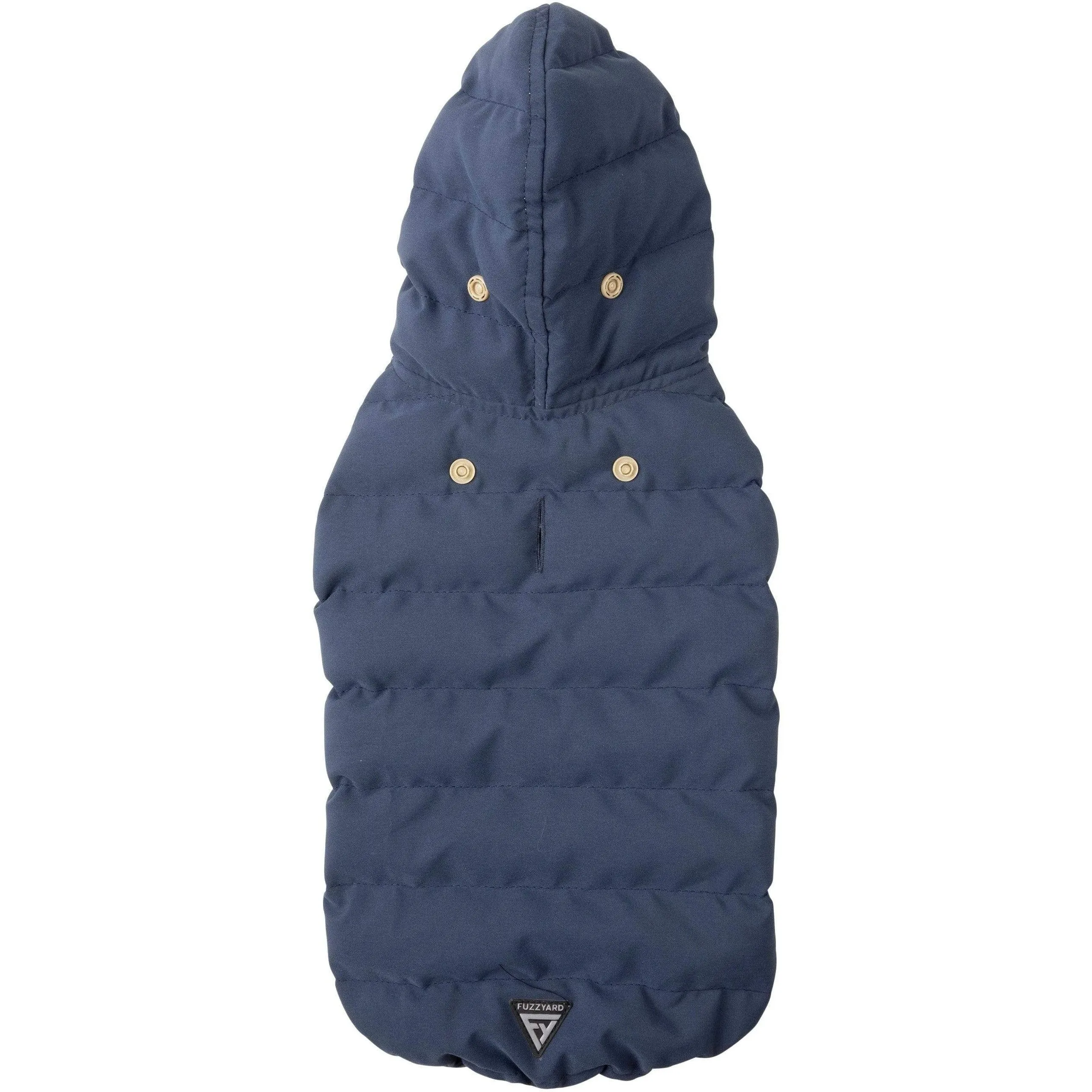 Luxury Aspen Dog Jacket - Marine Blue