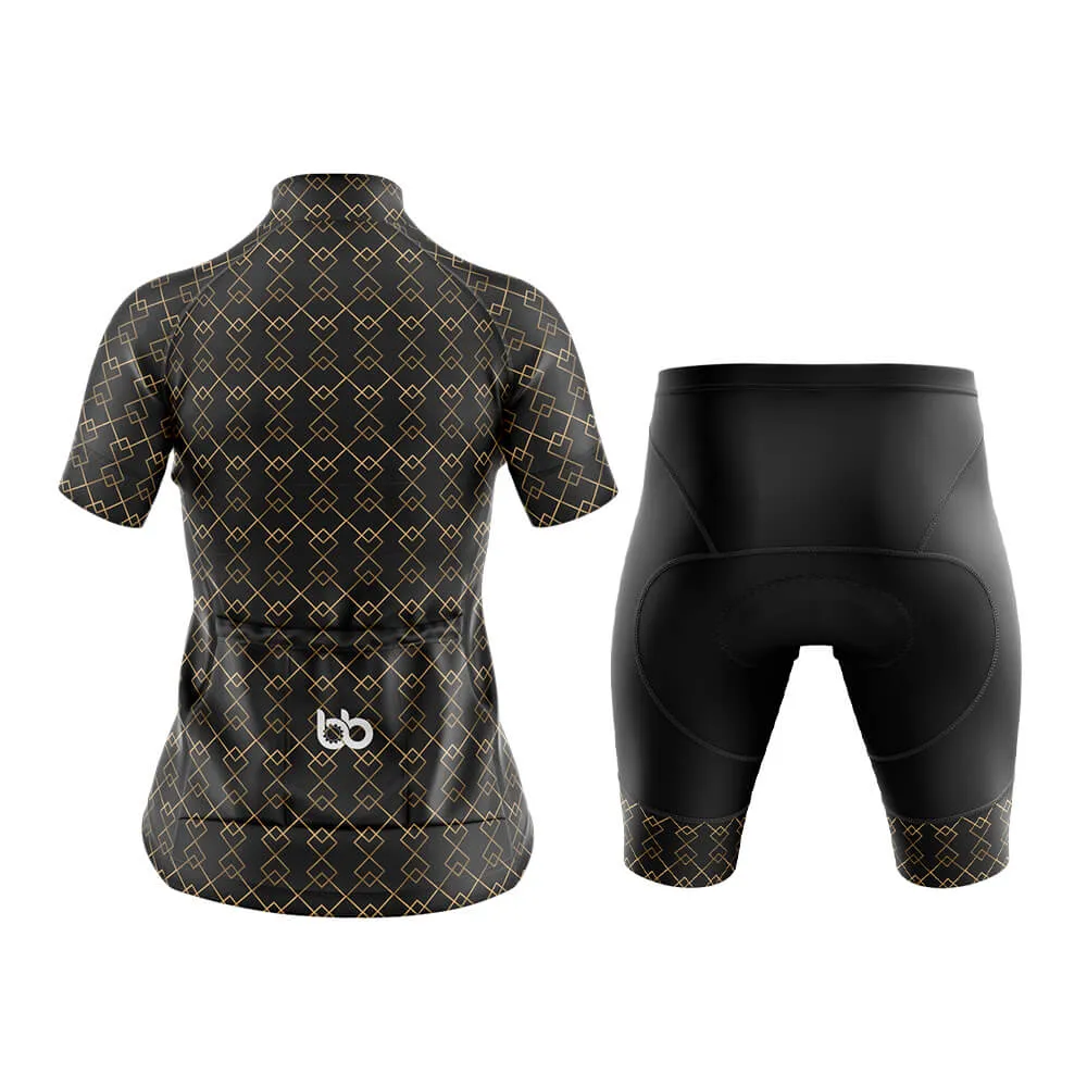 Luxury (V1) (Black) Club Cycling Kit