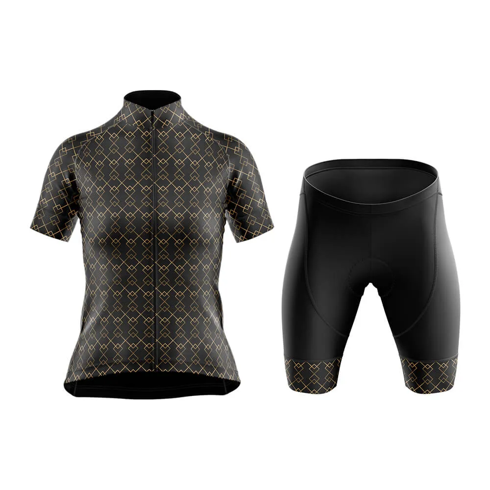 Luxury (V1) (Black) Club Cycling Kit