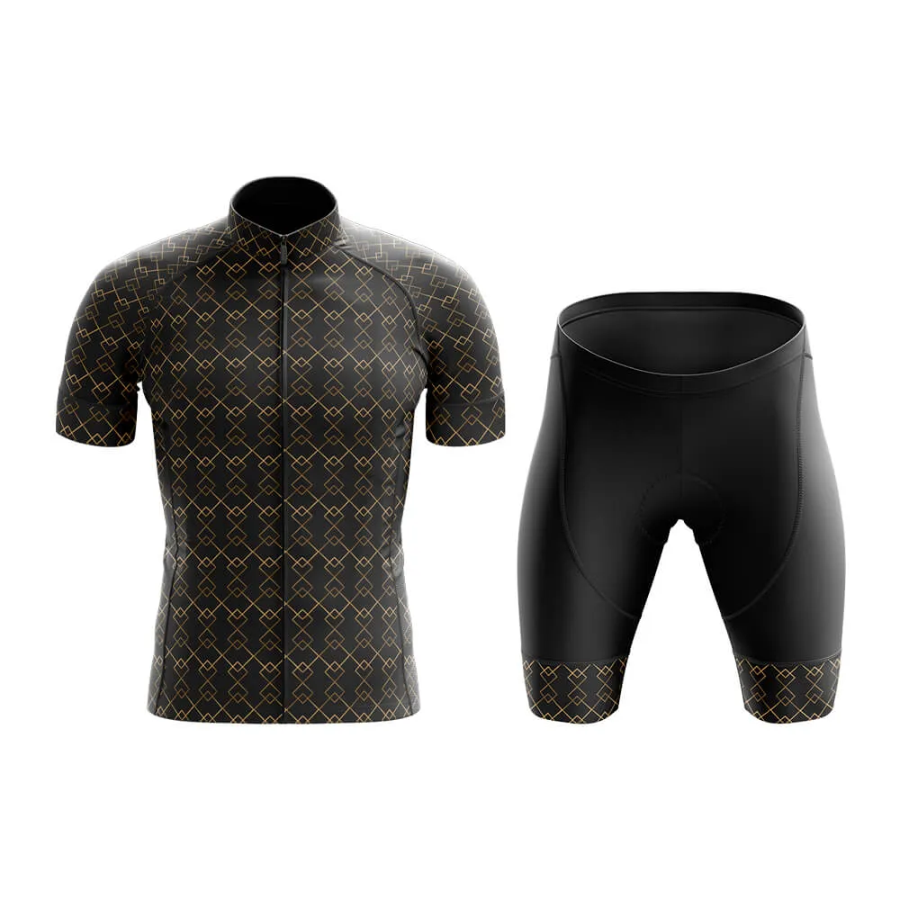 Luxury (V1) (Black) Club Cycling Kit