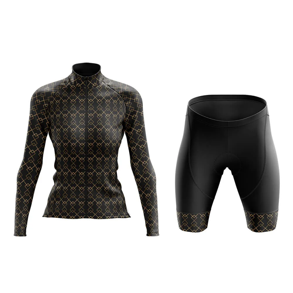 Luxury (V1) (Black) Club Cycling Kit