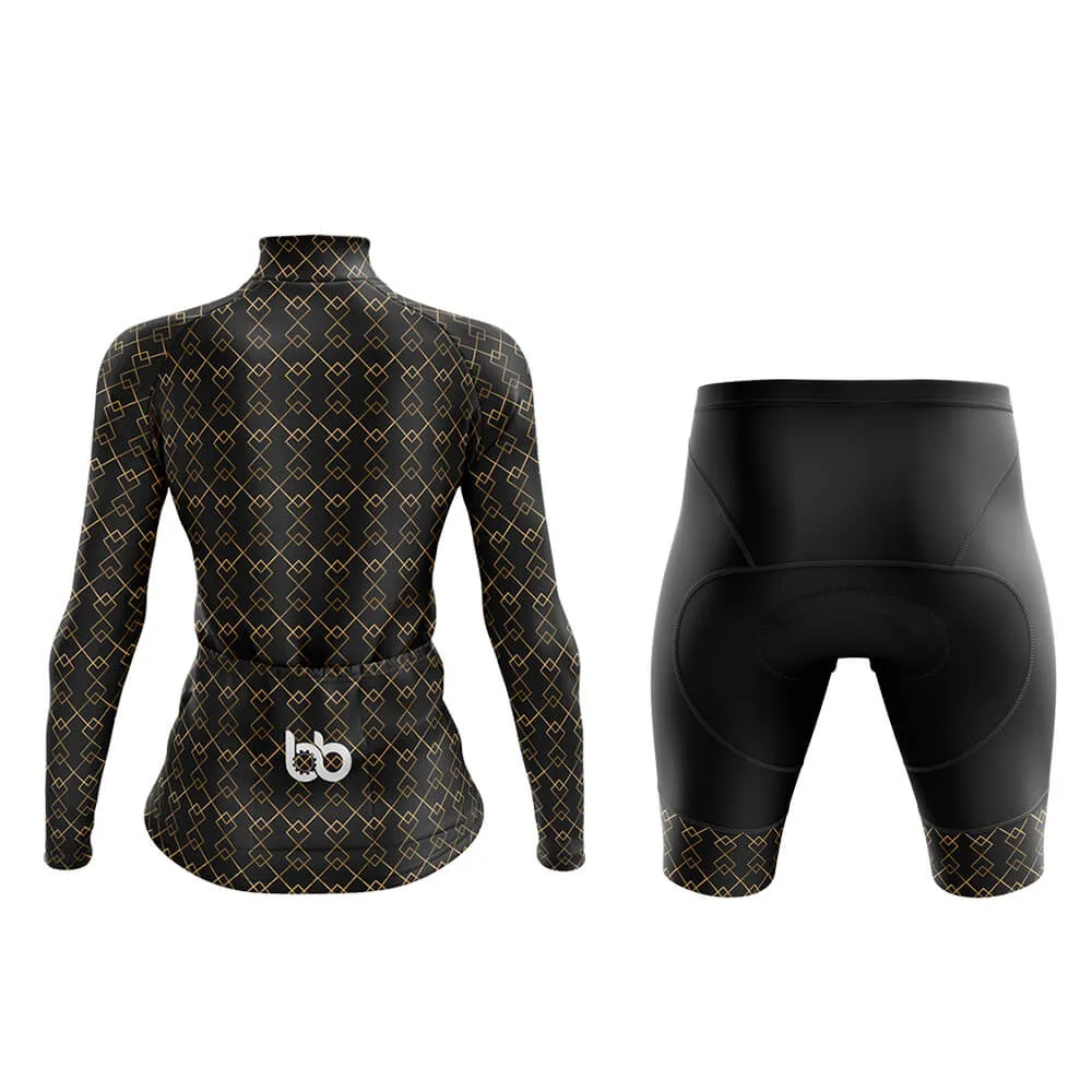 Luxury (V1) (Black) Club Cycling Kit