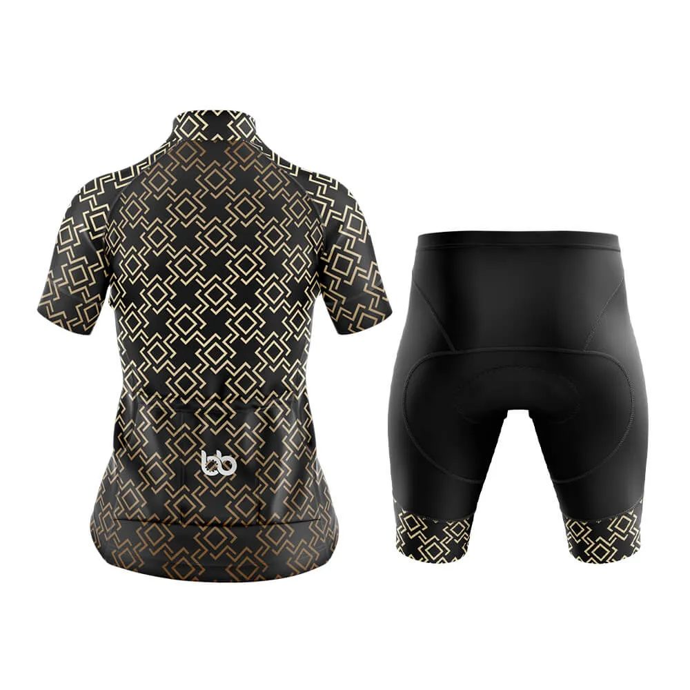 Luxury (V10) (Black) Club Cycling Kit