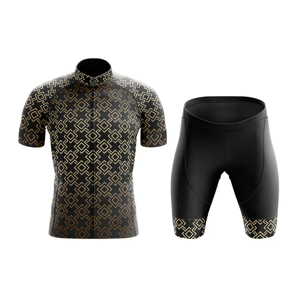 Luxury (V10) (Black) Club Cycling Kit