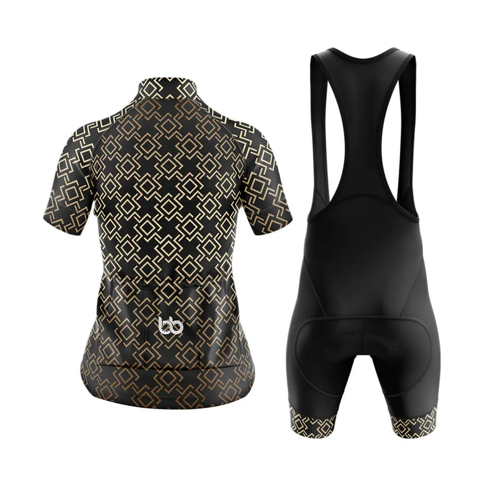 Luxury (V10) (Black) Club Cycling Kit