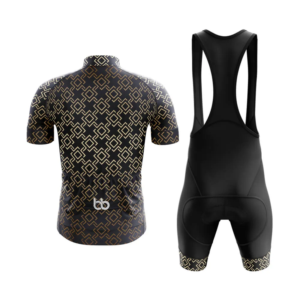 Luxury (V10) (Black) Club Cycling Kit