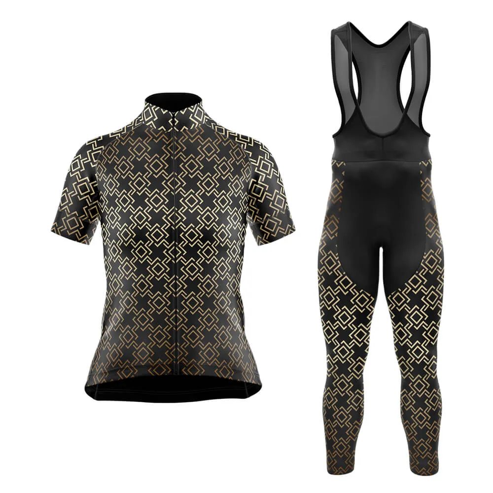 Luxury (V10) (Black) Club Cycling Kit