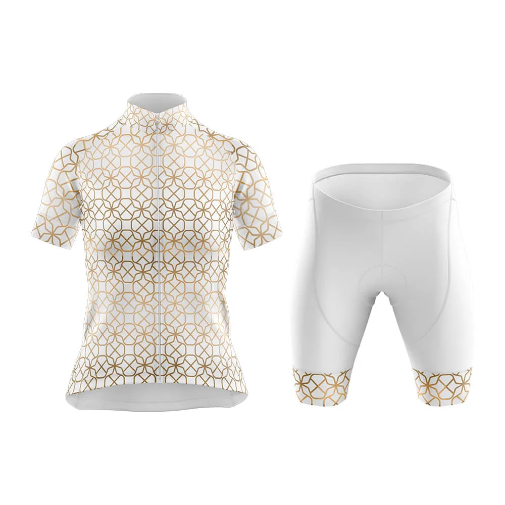 Luxury (V8) (White) Club Cycling Kit