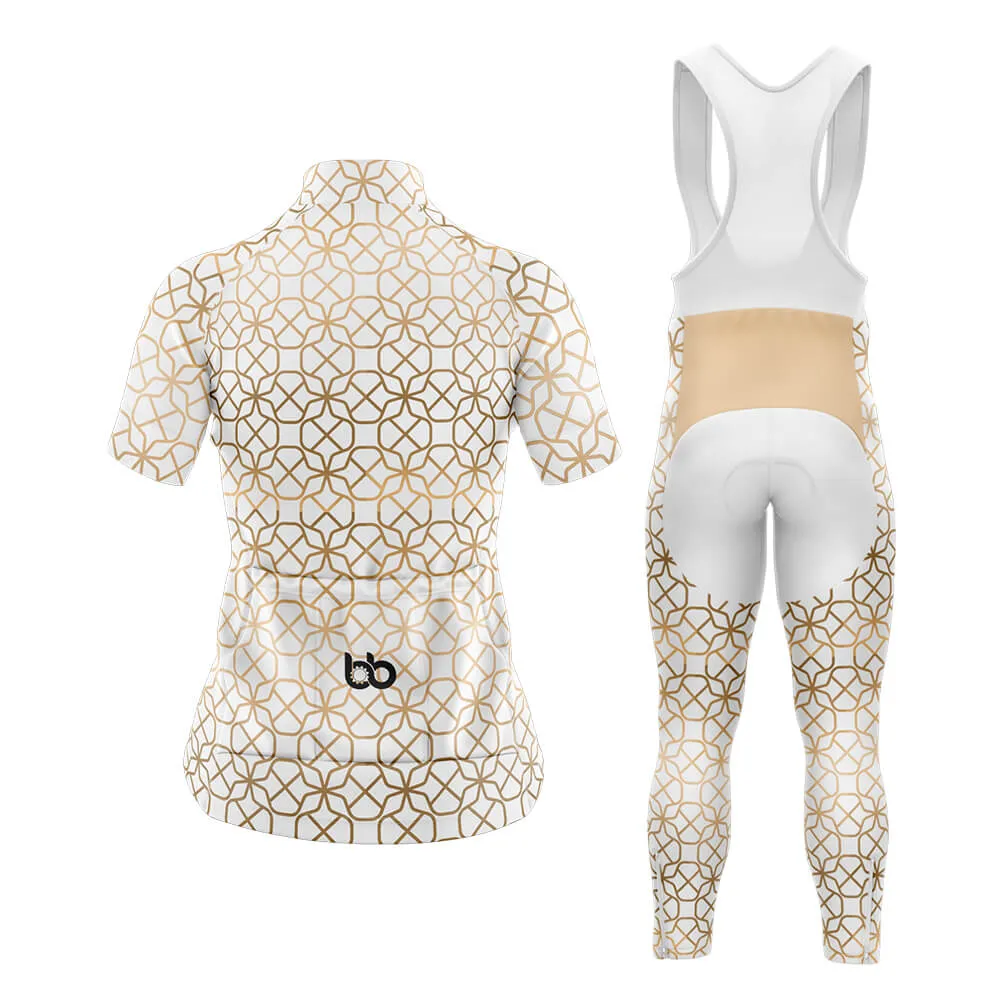 Luxury (V8) (White) Club Cycling Kit