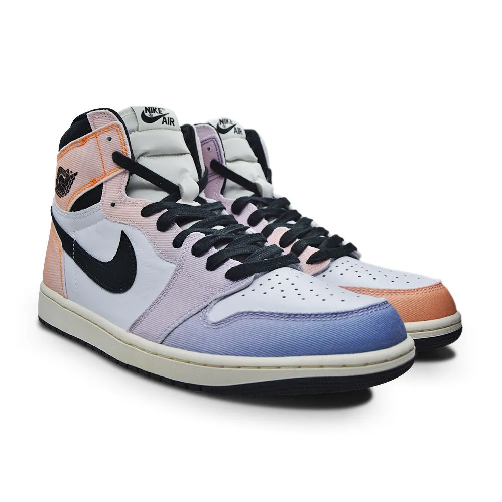 Mens Nike Air Jordan 1 Retro High OG Craft - DX0054 805 - Vivd Orange Black Iced