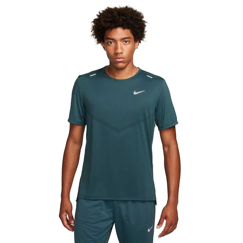 Men's Nike Rise 365 Short Sleeve - Deep Jungle