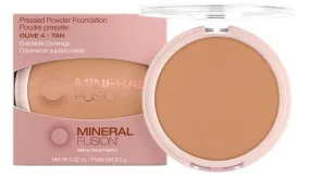 Mineral Fusion Pressed Base Olive 4 0.32 oz Powder