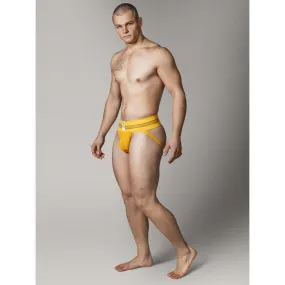 MM THE ORIGINAL NO. 10 JOCKSTRAP UNDERWEAR GOLD 3 INCH