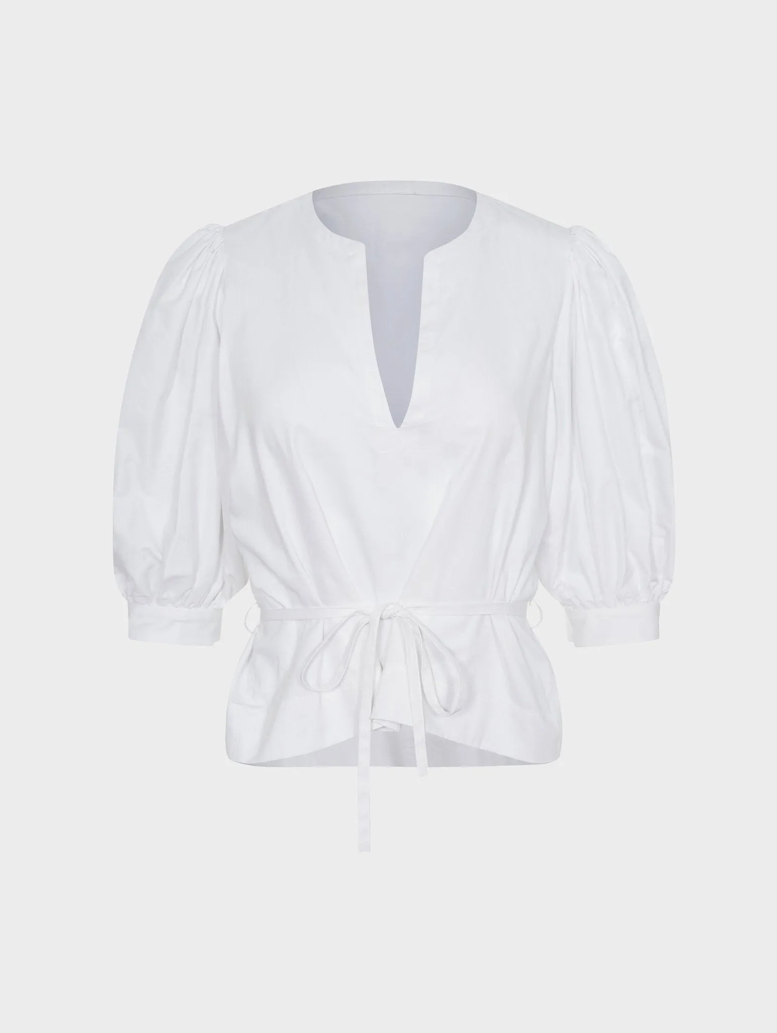 Molly Top Cotton Poplin White