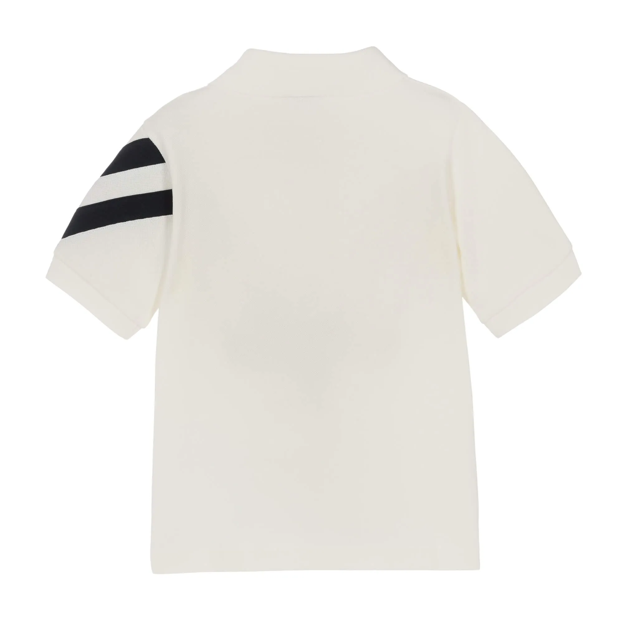 Moncler White Polo