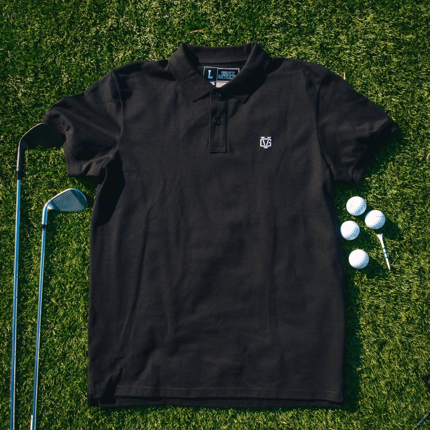 Monogram Pique Polo