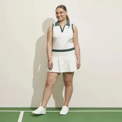 New - Prince Sports Women's Collared Pickleball Pleated Athletic Sports Dress