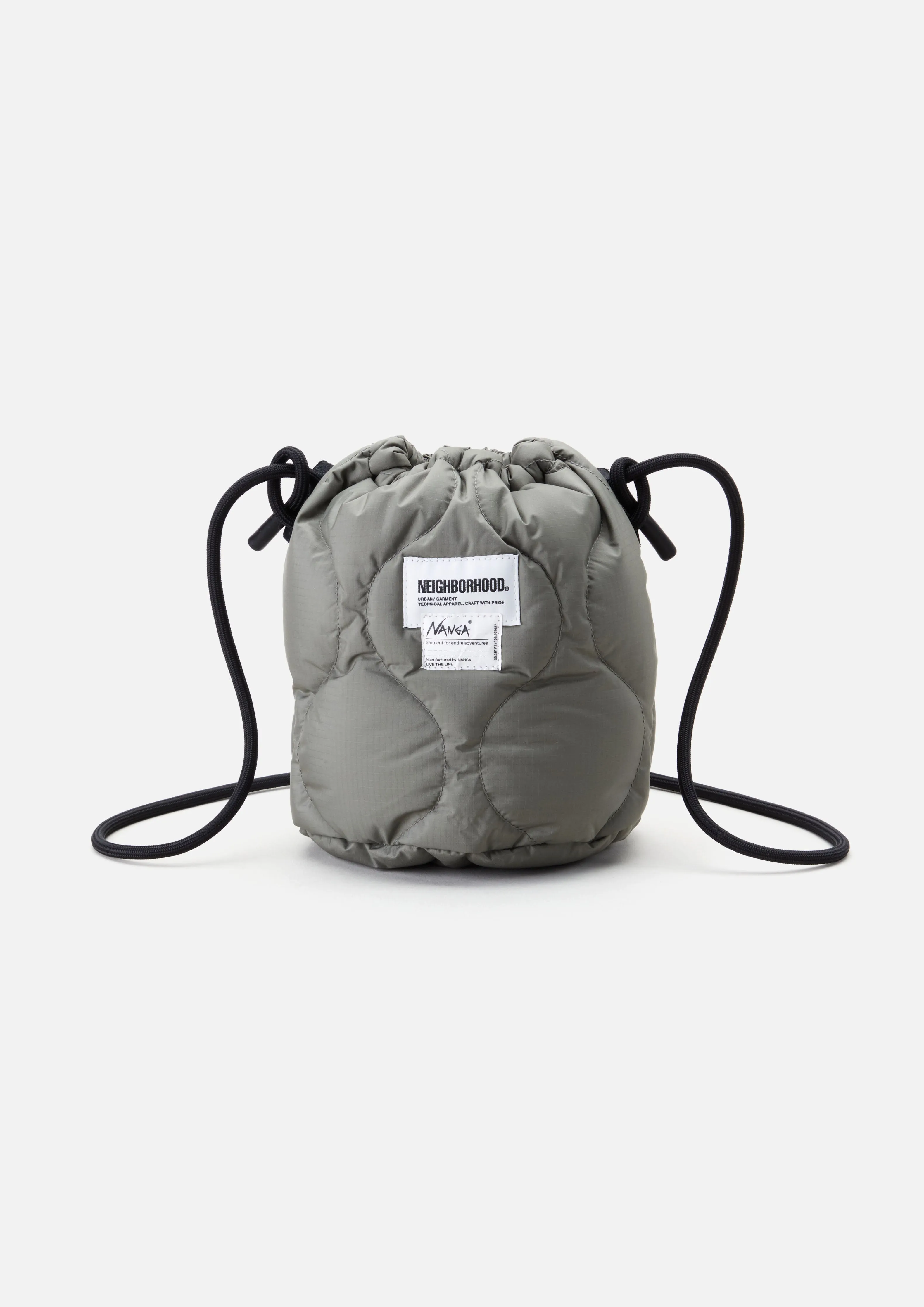 NH X NANGA . DOWN DRAWSTRING BAG