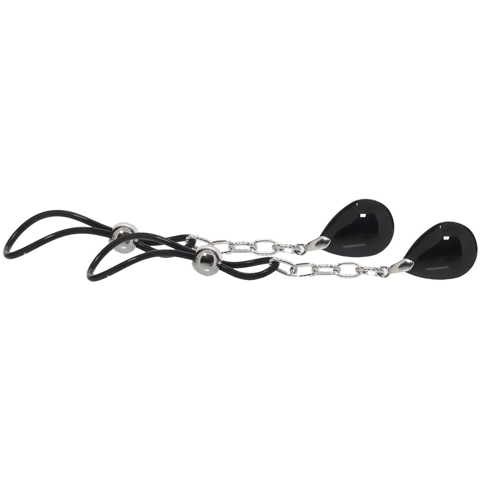 nipple play Non-Piercing Nipple Jewelry in Onyx