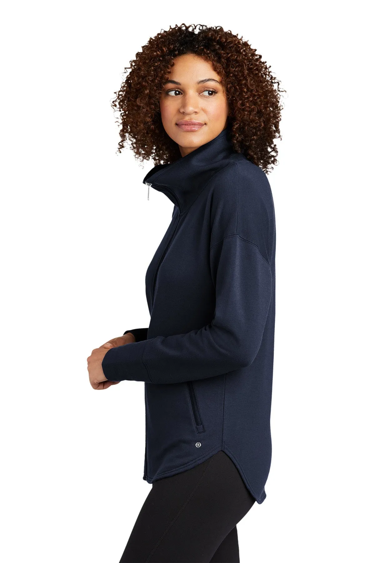 OGIO Ladies Luuma Custom Fleece Jackets, River Blue Nvy