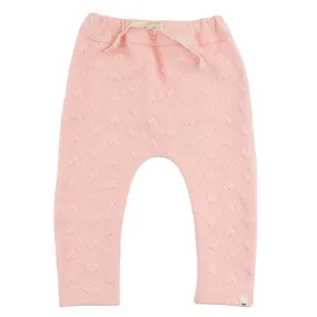 oh baby! Brooklyn Jogger Pants - Pucker Hearts - Pale Pink