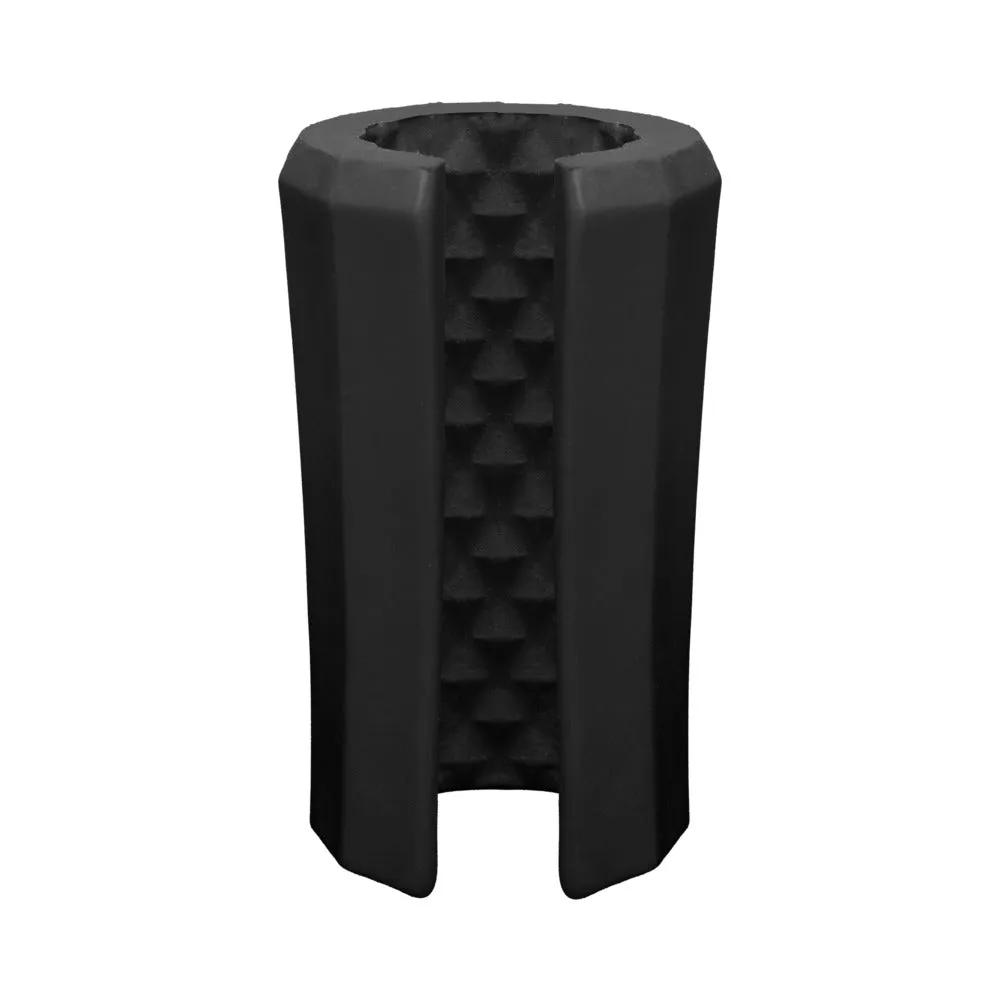 OptiMALE TRUSKYN Silicone Stroker Beaded Black