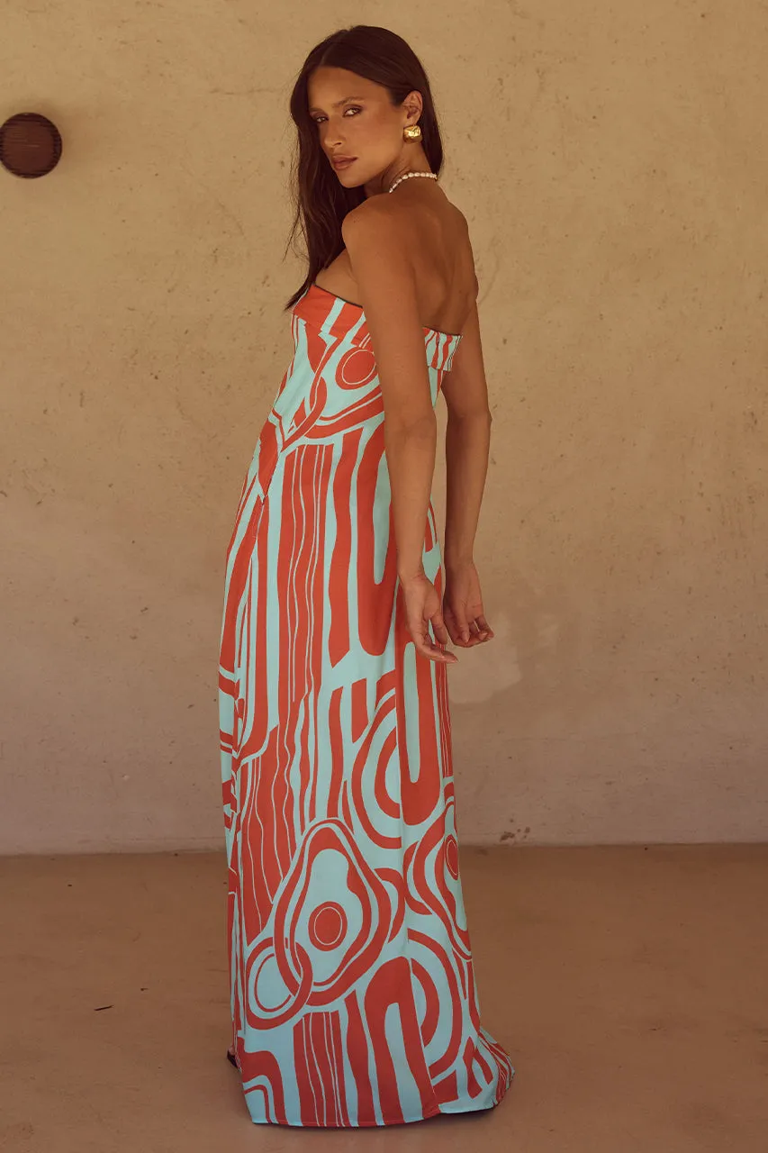 PHAEDRA MAXI DRESS - ALBA PRINT