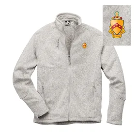 Phi Tau Embroidered Crest Full Zip