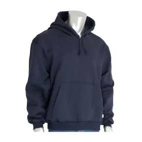 PIP 385-FRPH-NV/2X AR/FR Fleece Pullover Hoodie.