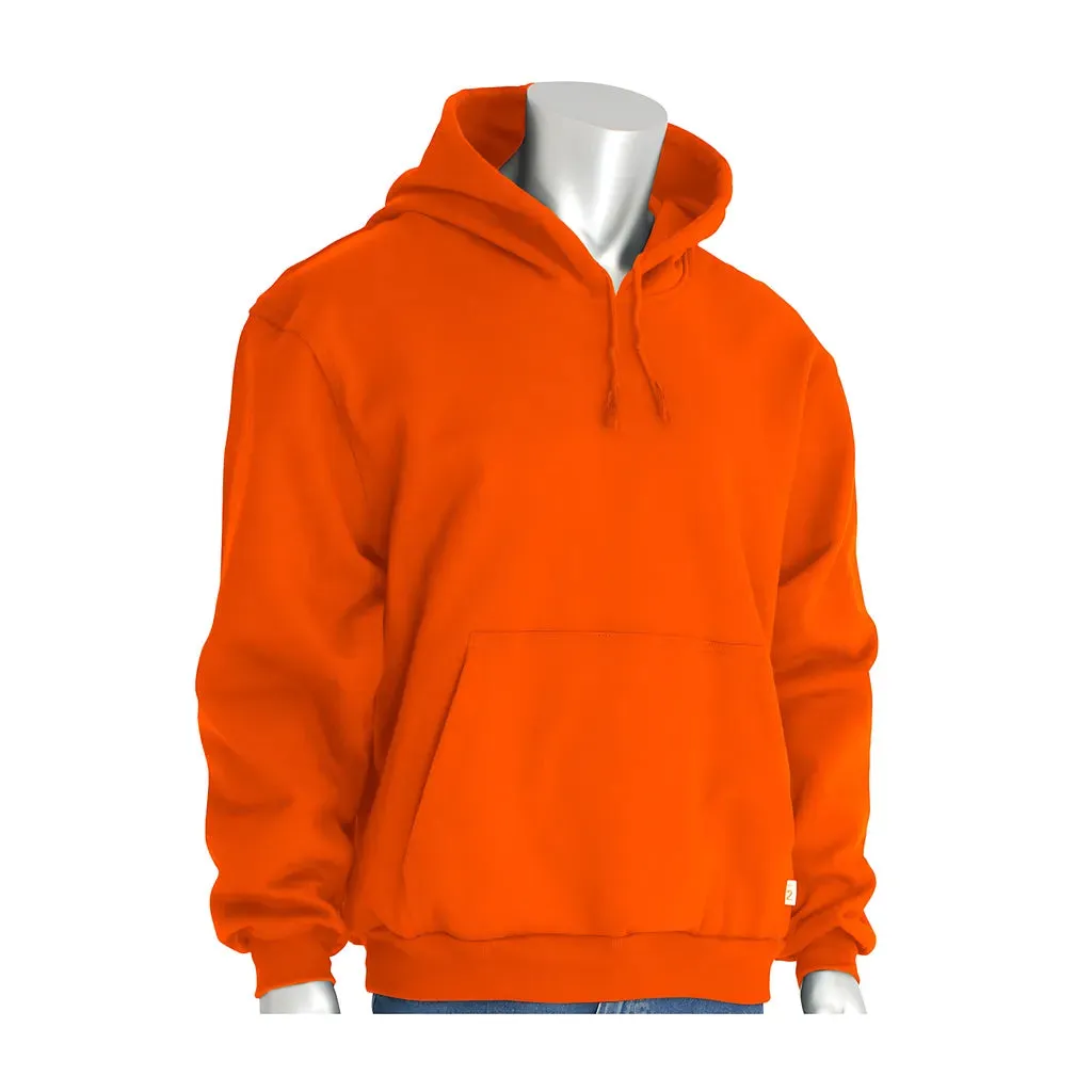 PIP 385-FRPH-OR/L AR/FR Fleece Pullover Hoodie.